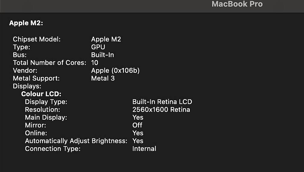 Apple Notebook: Macbook Pro M2 24GB RAM , 512 GB SSD – Usato da Zürich venduto da har_26v6 7