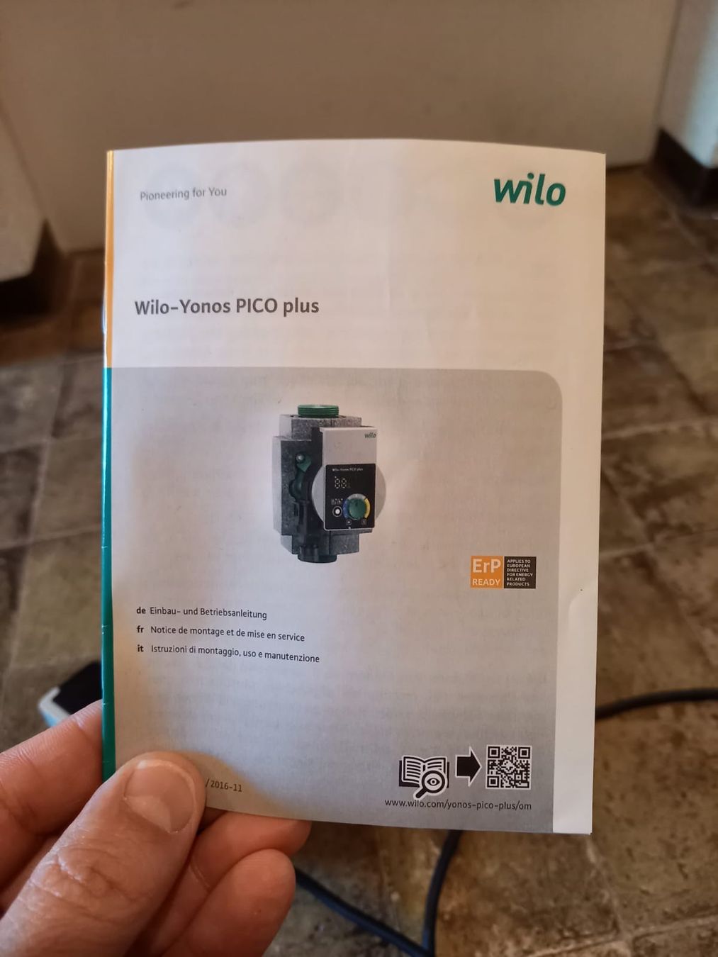 Wilo Riscaldamento: Wilo Yonos PICO plus – Usato da Pratteln venduto da LucasD01 6