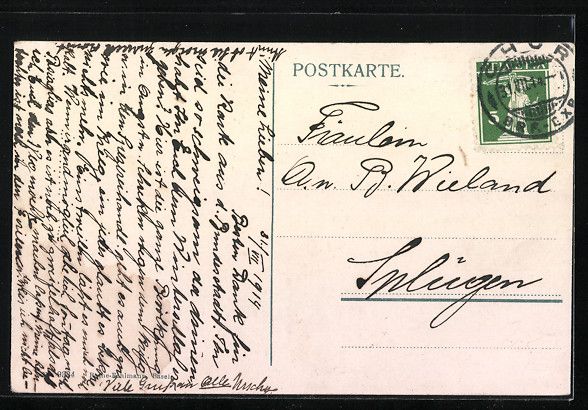 Cartes postales: Inner-Ferrera, Gesamtansicht mit Aversta – D'occasion à Berlin par bartko-reher 1