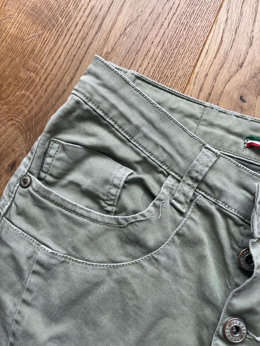 Please Jeans Jeans: Please Hose, Jeans Khaki Grösse S  – Gebraucht aus Sax von _Kornblume_ 2