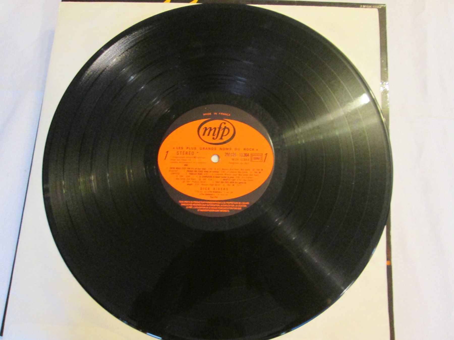 Dischi in vinile: Dick Rivers - LP Vinyle - Les Plus Grands Noms Du Rock – Usato da la Chaux-de-Fonds venduto da Lampe 1