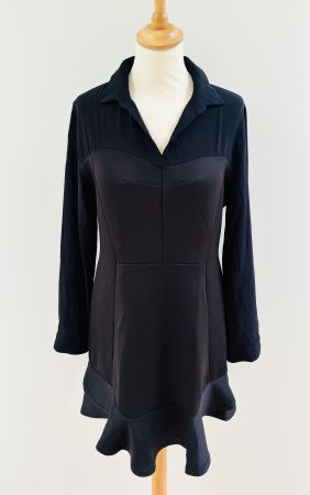 Jus d‘Orange - Elastisches Kleid - schwarz - M