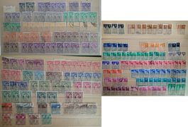 200 Briefmarken der Alliierten Besetzung von 1945-1949