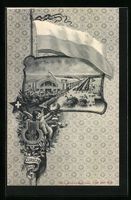 Zürich, Sängerfest 1905, Blick zur Fes