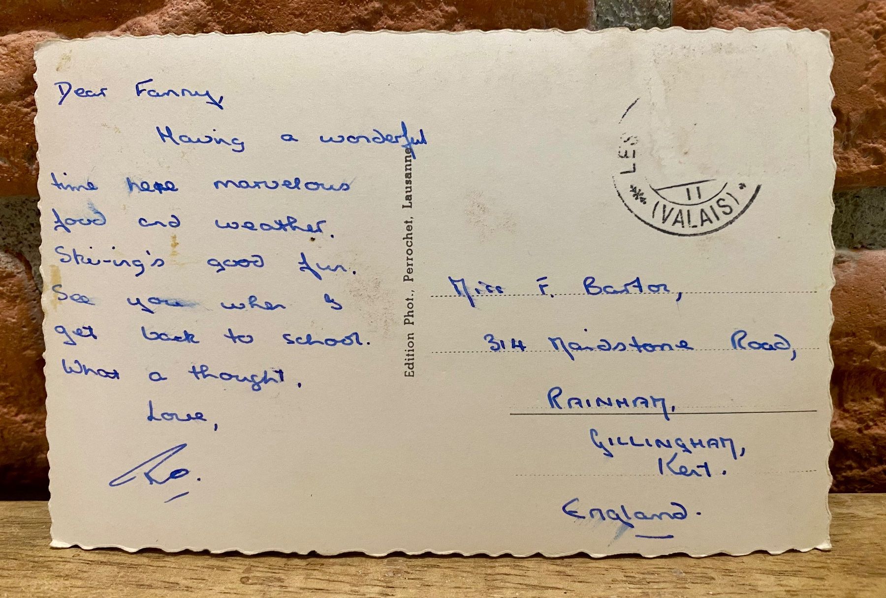 Cartoline postali: Les Marécottes - Les Hôtels – Usato da Root venduto da ENGLAND-TREASURES 2