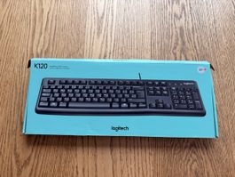 Logitech K120 Tastatur Kabel gebunden (2024)