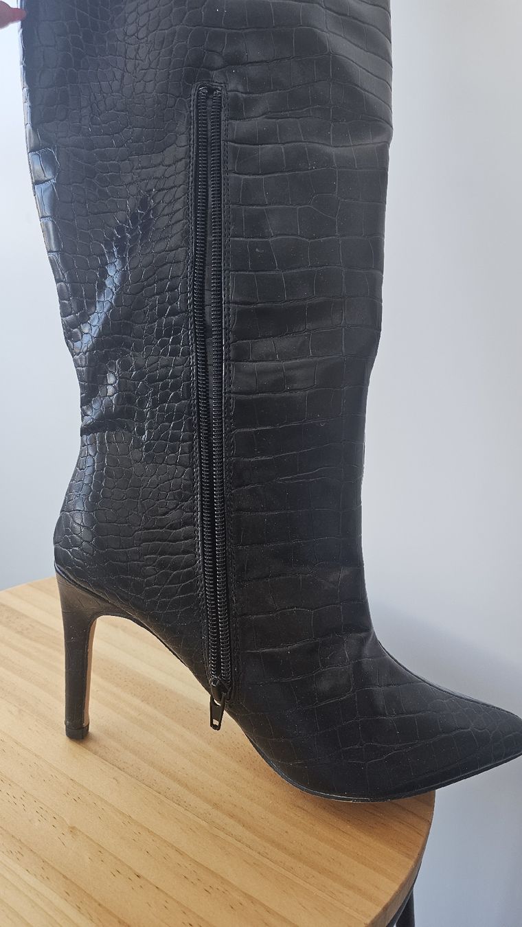 Damenschuhe: Schwarze Overknee-Stiefel gr 38.5 – Neu und originalverpackt aus Mauren von ehr_5cy6 6