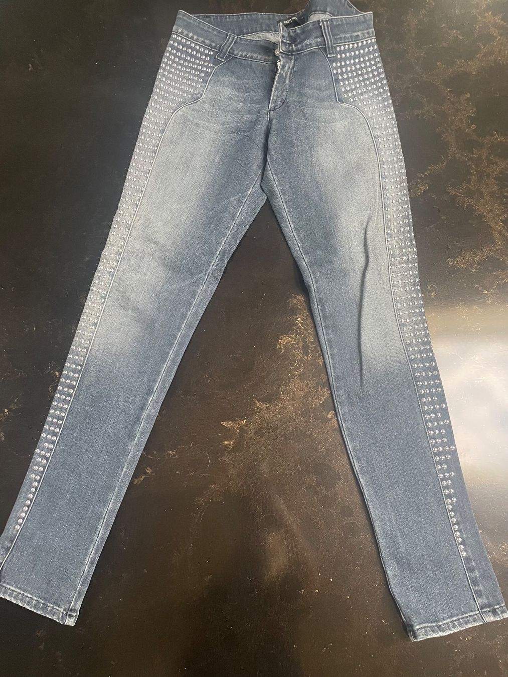 Pantaloni: Jeans Denny Rose con borchie – Usato da Minusio venduto da Pink222 3
