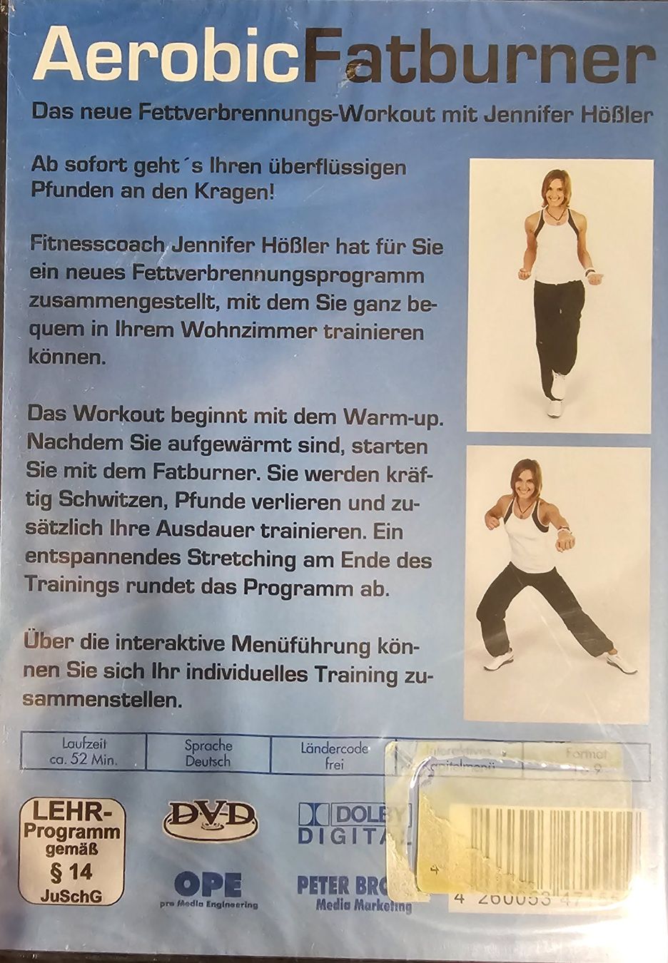 Tutti i DVDs: Aerobic Fatburner – Nuovo e nell'imballaggio originale da Wahlen b. Laufen venduto da Cg10 1
