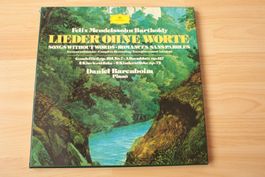Mendelssohn: Werke für Klavier solo - Barenboim; 3LP-Box☯️