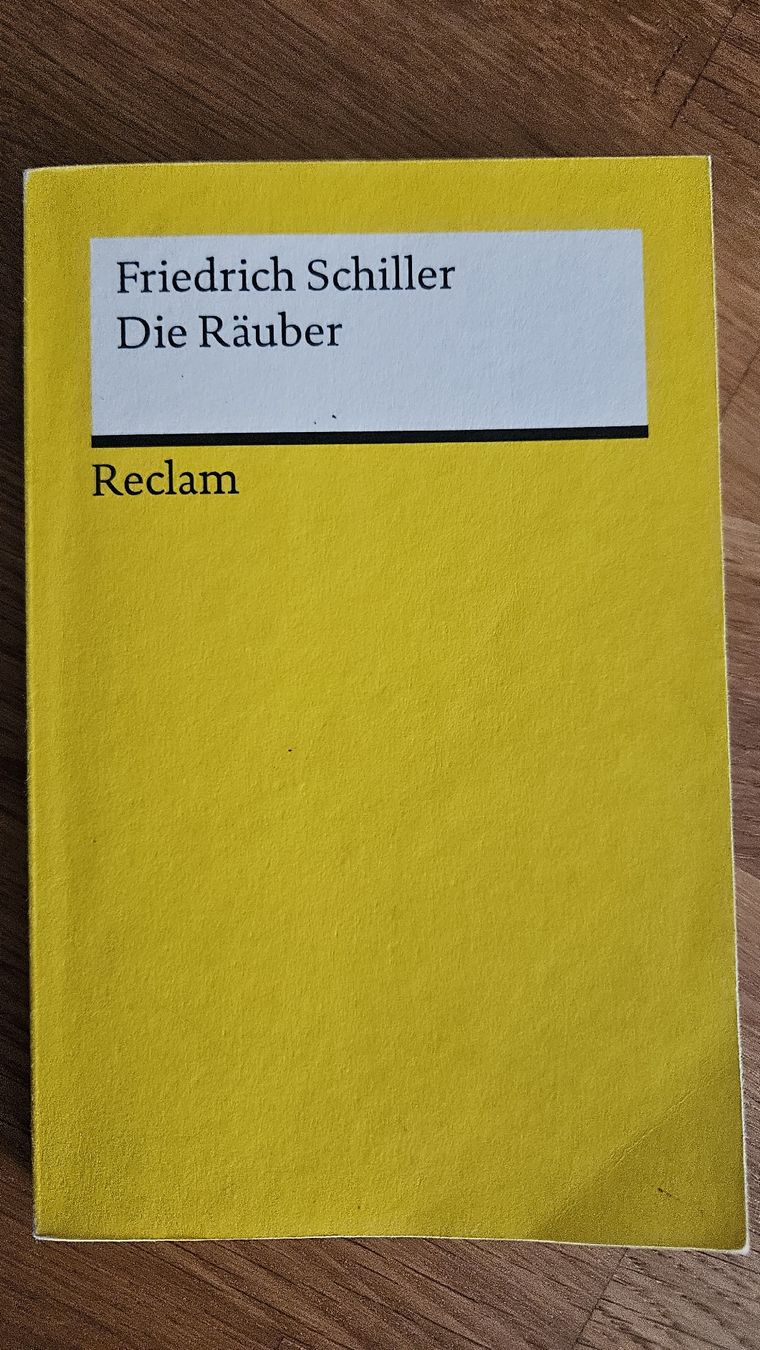 Libri: Die Räuber - Friedrich Schiller - Reclam Verlag – Usato da Dintikon venduto da Zaza_Lolo