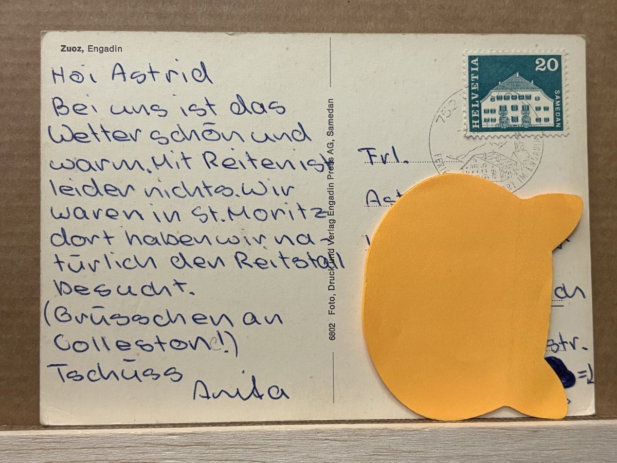Cartoline postali: AK von Zuoz – Usato da Rümlang venduto da Kartenpost1 1