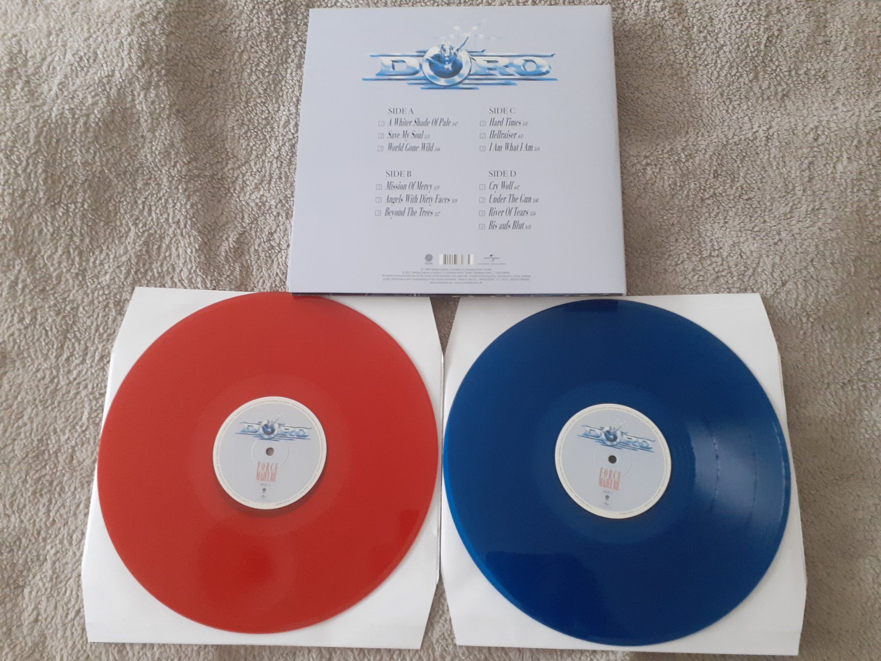 Vinyles: Doro – Force Majeure – D'occasion à Liebefeld par type013 1