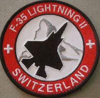 LW Badge F-35 II mit Klett