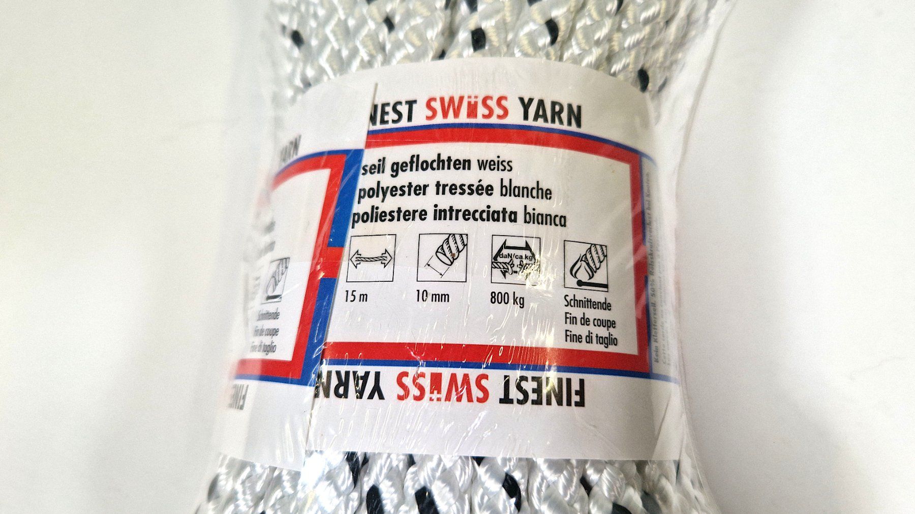 Cordes: SWISS YARN Polyesterseil 15m – Neuf avec emballage d'origine à Zollikofen par Restwert_Zollikofen 1