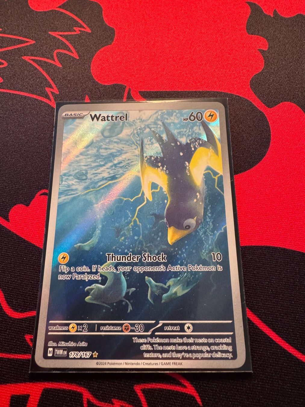 Pokémon Cartes à collectionner: Wattrel (TWM 178) - Twilight Masquerade – Neuf (Voir description) à Bülach par Pfrenzel