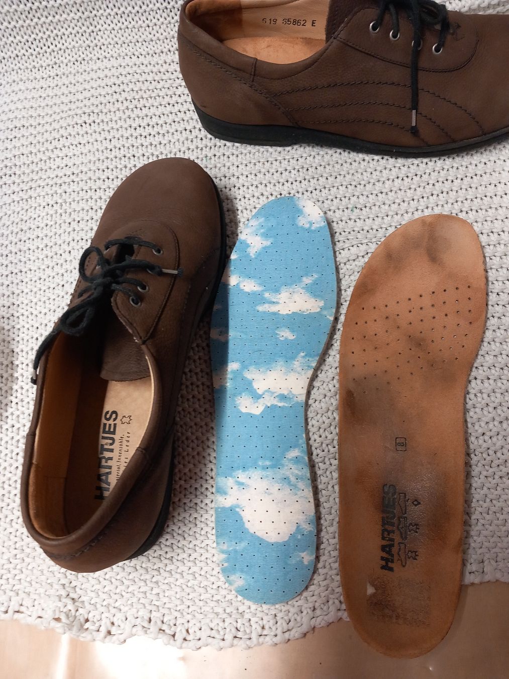 Herrenschuhe: Hartjes Halbschuhe Gr.42, Leder, braun – Gebraucht aus Gwatt (Thun) von umwelt-brocki 6