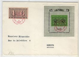 1943 Brief Genfer Block ET.  15847