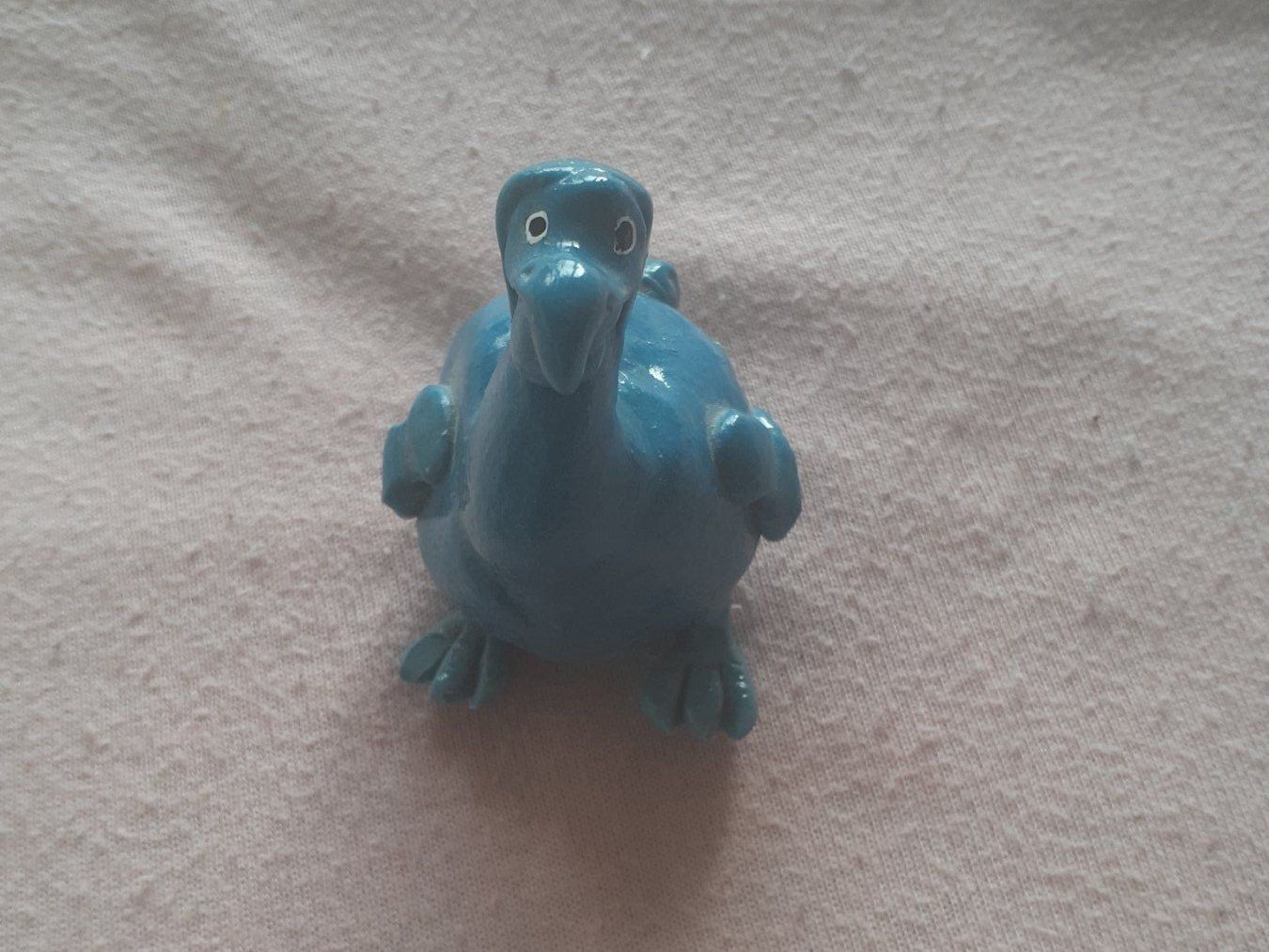 Statuette: 2 Petites statuettes de dodo bleu et blanc – Usato da Lausanne venduto da rho_h68s 1