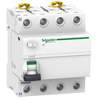 Interrupteur différentiel SE classe A iID 63A 30mA 4L 400V