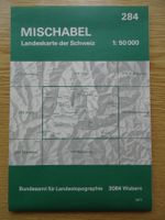 Mischabel Wanderkarte Schweiz 1:50000, Blatt 284, 1977