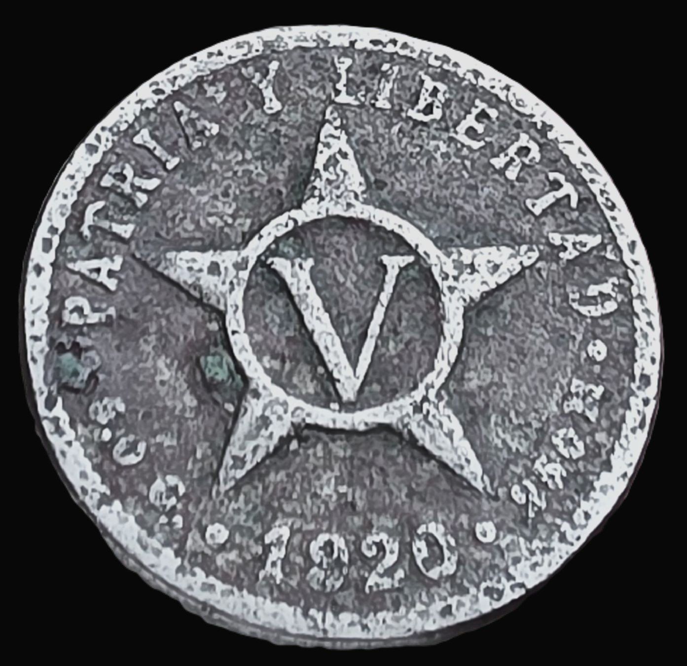 Tutti le monete: KUBA 5 CENTAVOS 1920 – Usato da winterthur venduto da CoinPassion