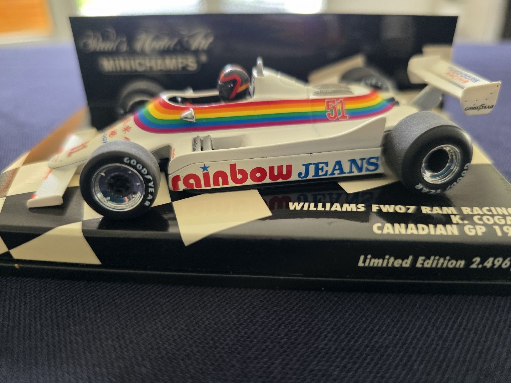 Minichamps Modellini d'auto: Williams FW07 RAM Racing – Nuovo (secondo la descrizione) da Bilten venduto da C21 3