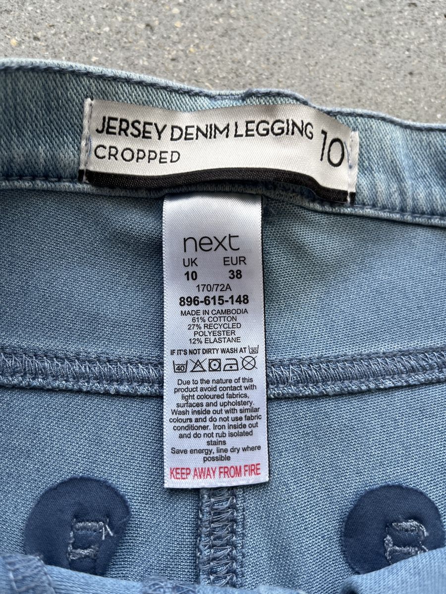 Next Leggings: Next Jeans Leggings Denimlook, Gr. 38 – Gebraucht aus Rorschacherberg von Kpas 2