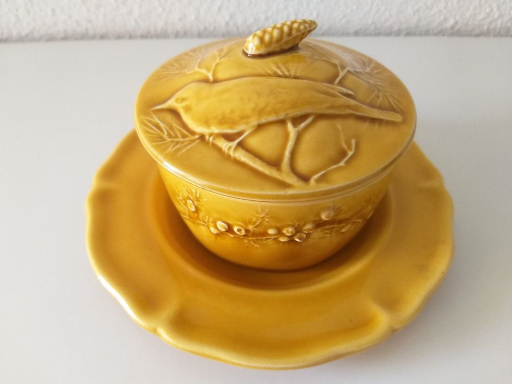 Kähler Design Colore Bol En Céramique Jaune Safran 15 Cm - Pièce Artisanale Unique Et Chaleureuse