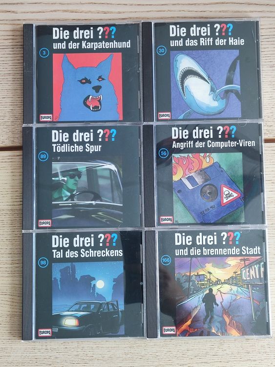 Die drei Fragezeichen – 6 Hörspiel-CDs (Gebraucht) in Schaffhausen für ...