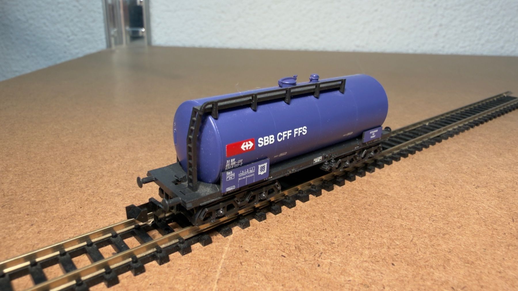 Trix Modellini di ferrovie: Trix SBB Tankwagen Spur N – Usato da Schlieren venduto da rat_lq6b