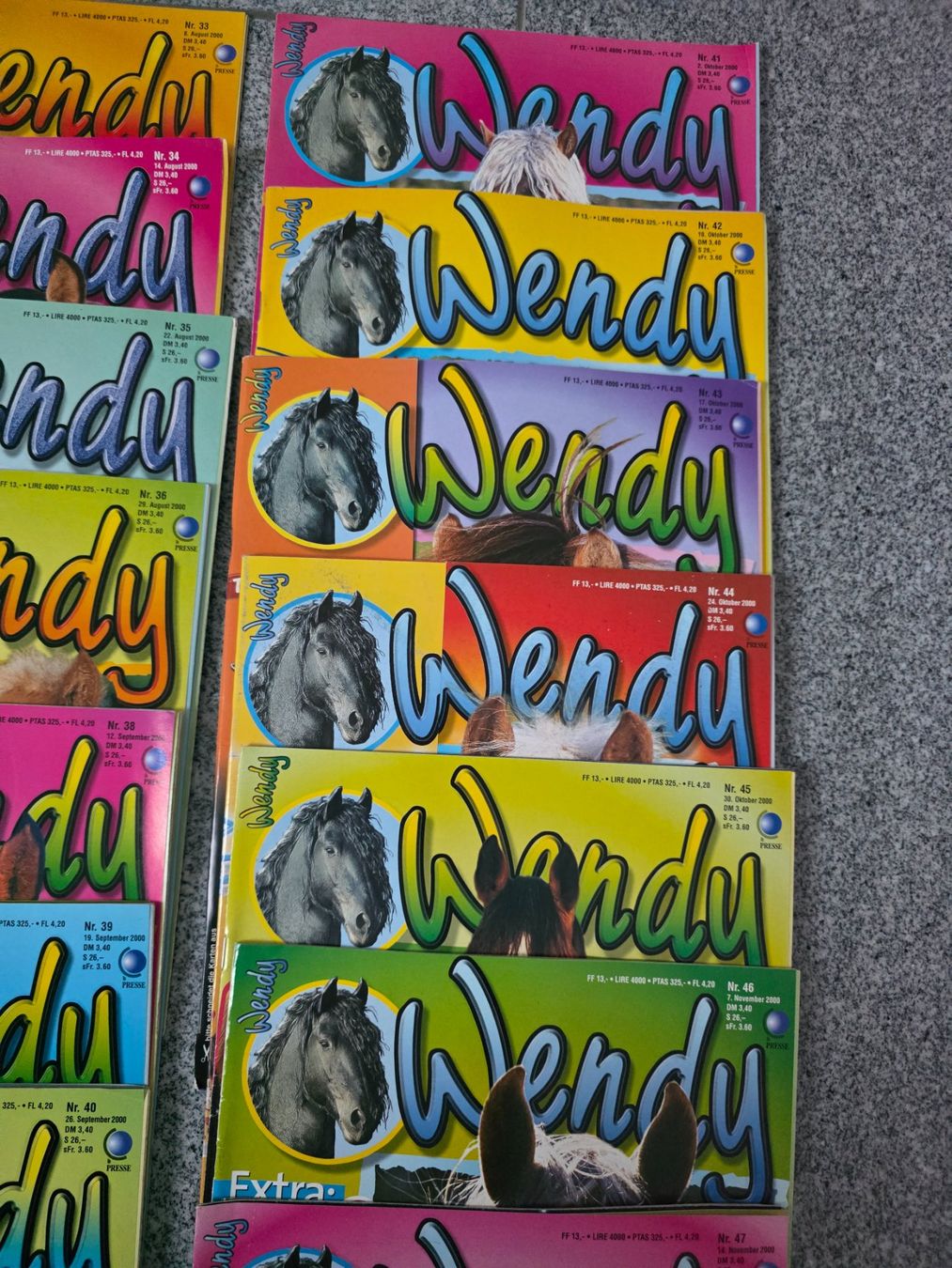 Fumetti: Wendy Comic Hefte/ Pferde Zeitschriften von 2000 – Usato da Tägerschen venduto da mamirockt 7