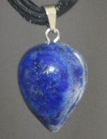 Halskette Y-555 – Kreiskegel – Lapislazuli – 22x15mm