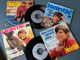 6 Heintje Schallplatten Singles 70er Jahre Kult