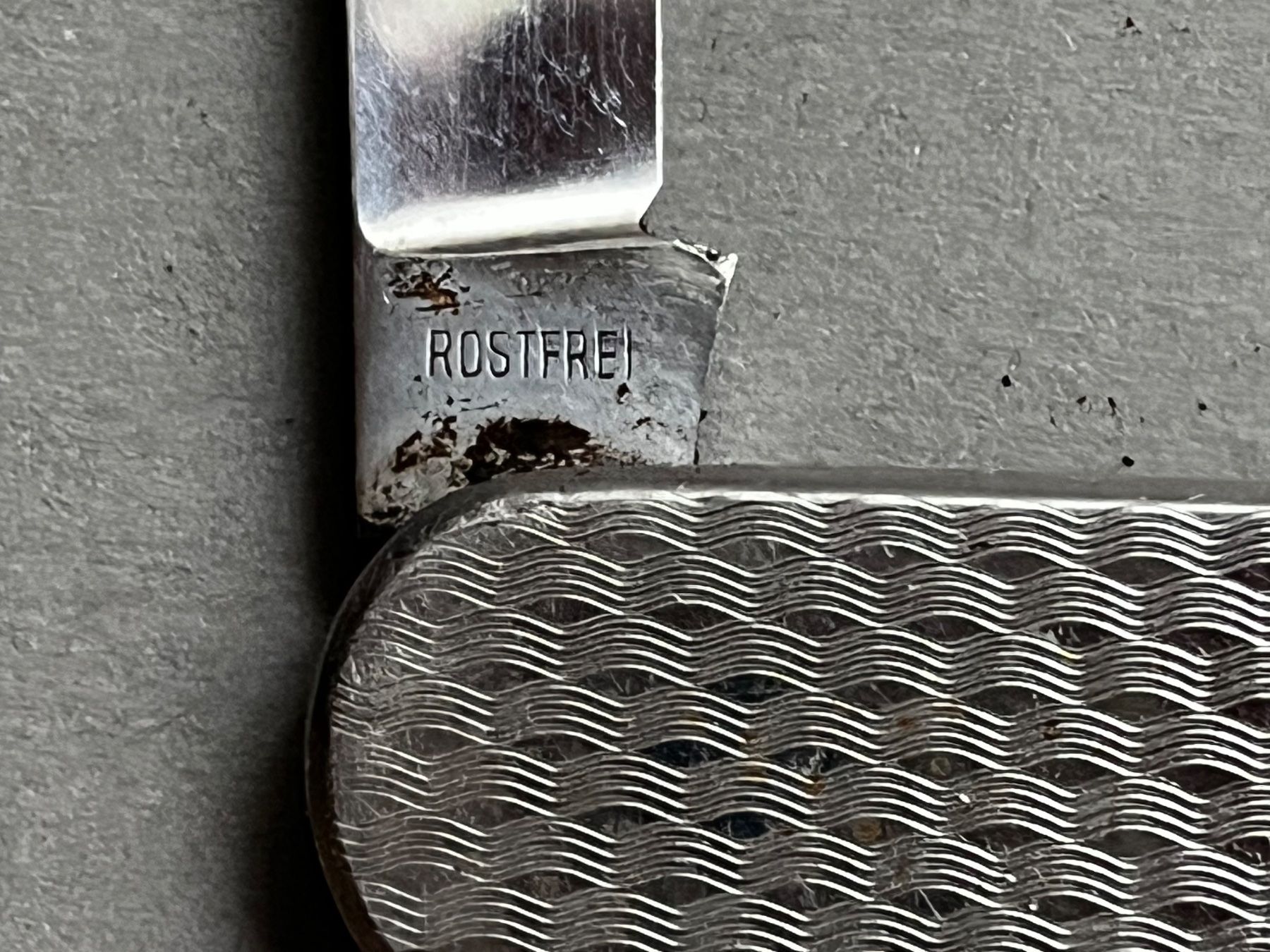 Solingen Coltelli tascabile: Sackmesser Solingen SMF 75 mm - Manicure-Klinge – Usato da Zürich venduto da FV.vintage 3