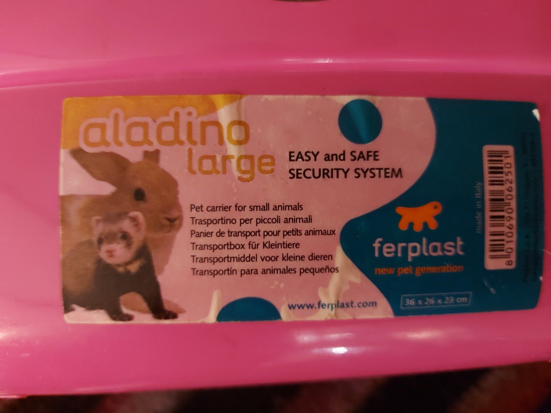 Käfige, Transport & Sicherheit: Transportbox Meerschweinchen – Gebraucht aus Nänikon von anie1973 2