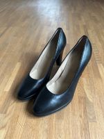 Klassiche Nero Giardini Leder-Pumps, schwarz