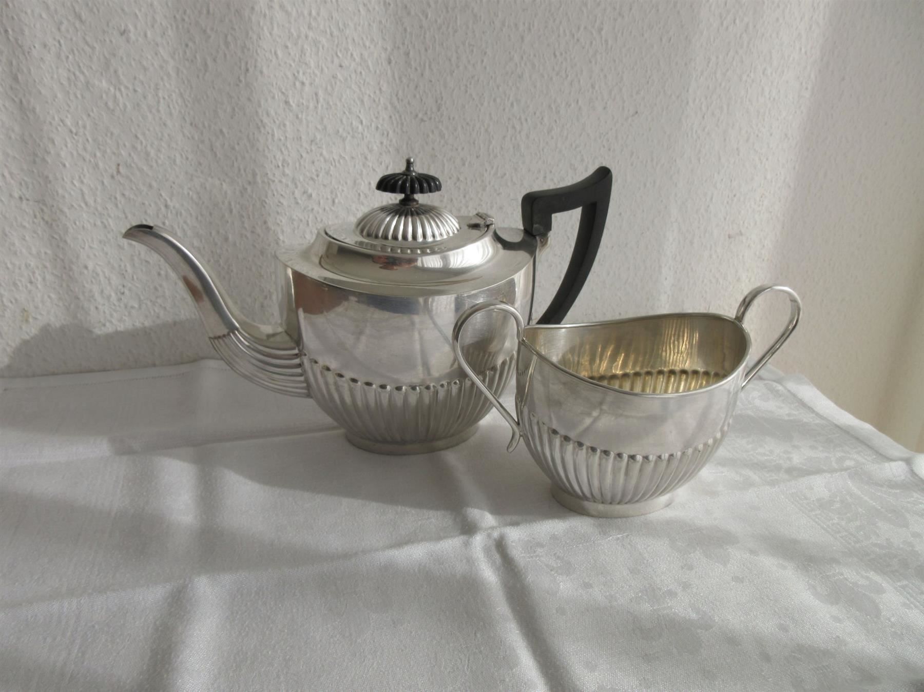 Teiere: Teekanne und Zuckerdose, ca. 1910 – Usato da Binningen venduto da tempipassati