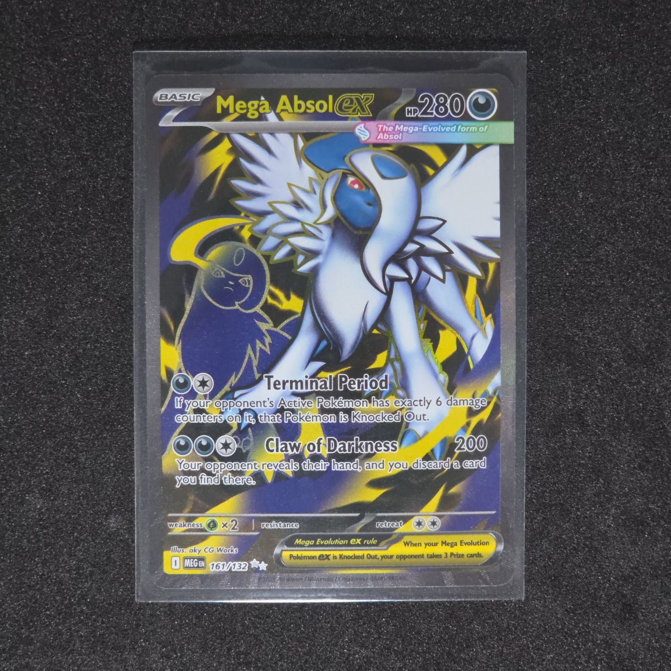 Pokémon Carte collezionabili: Mega Absol ex - MEG-161 – Usato da St. Gallen venduto da CardZelo