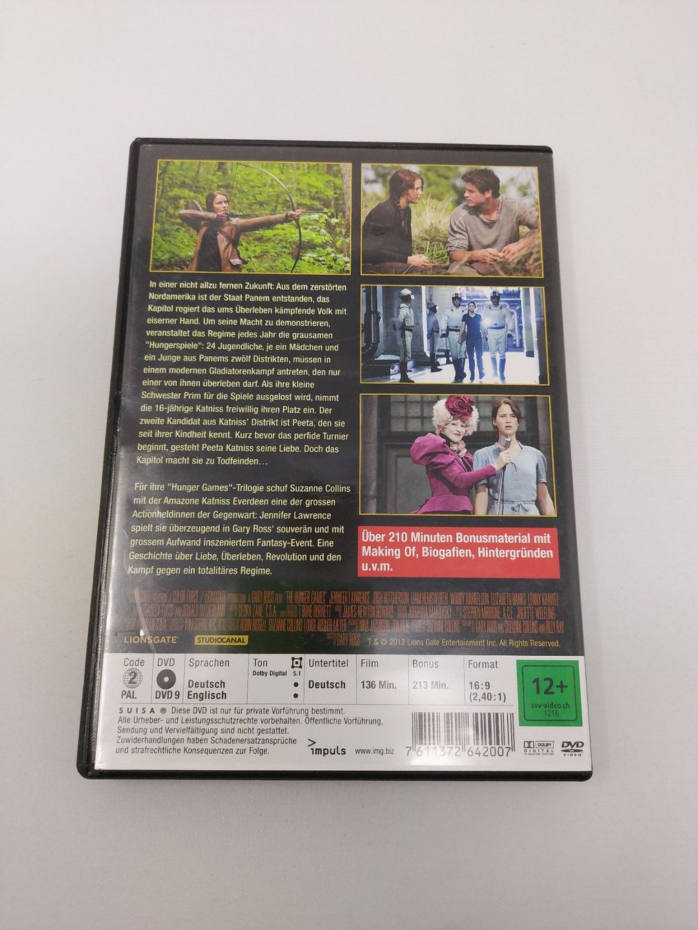 Tutti i DVDs: Die Tribute von Panem – Usato da Meisterschwanden venduto da phaus38 3