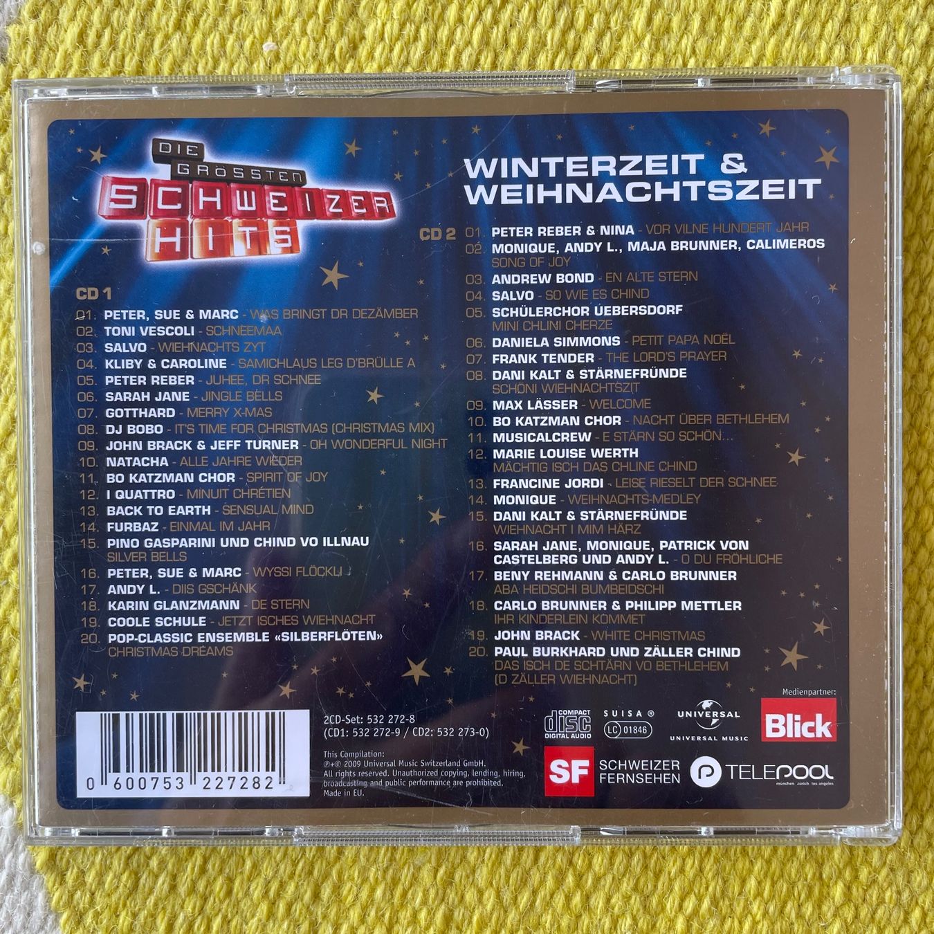 CD: DIE GRÖSSTEN SCHWEIZER HITS-2CD WEIHNACHTSZEIT&WINTERZEIT – Usato da Rorschacherberg venduto da CD-Roli 1