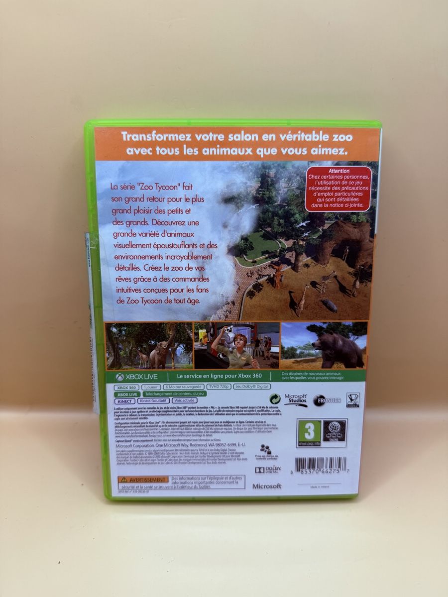 Giochi: Zoo Tycoon - Xbox 360 – Usato da Genève venduto da sho_67qj 2