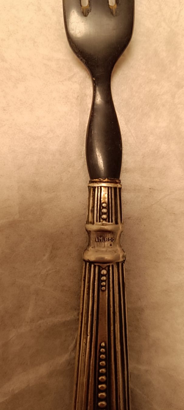 Forchette: Forchetta da collezione manico argento 800 – Usato da Bellinzona venduto da gab_t52k 2