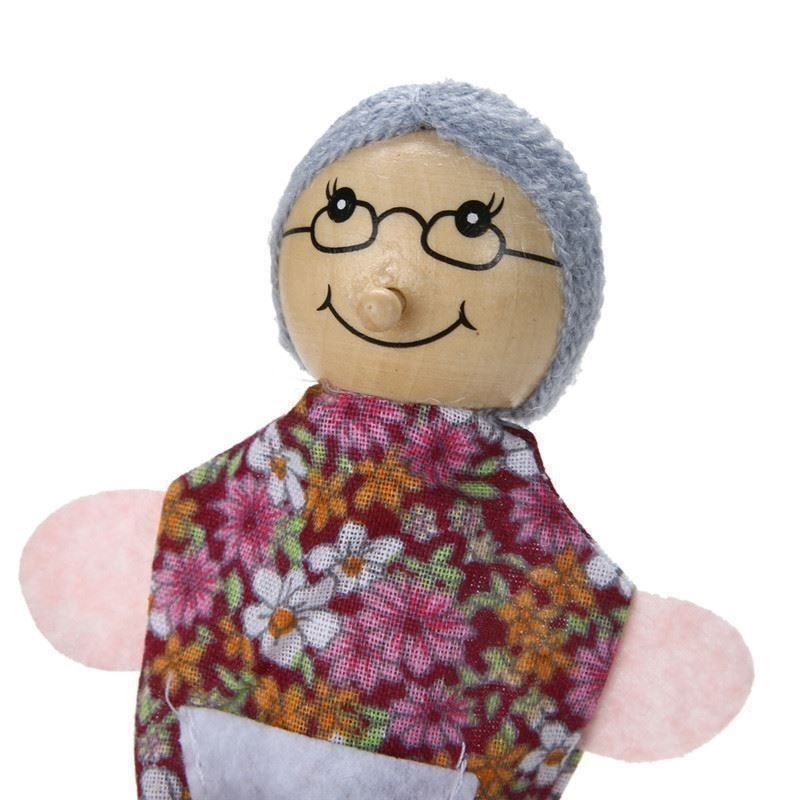 Puppen: 4 FINGERPUPPEN - ROTKÄPPCHEN - 10cm – Neu und originalverpackt aus Kriens von swissgadget 2