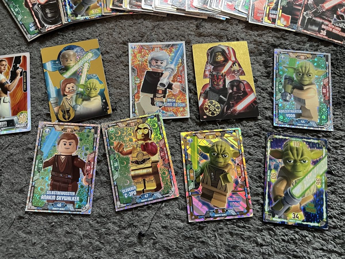 Star Wars Carte collezionabili: Star Wars Lego Sammelkarten – Usato da Winikon venduto da Pling 1