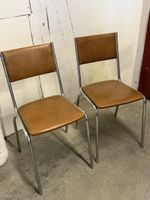 2 Vintage Stahlrohr Stühle