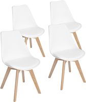 4er Set Esszimmerstühle lot de 4 pcs  chaises de design‪