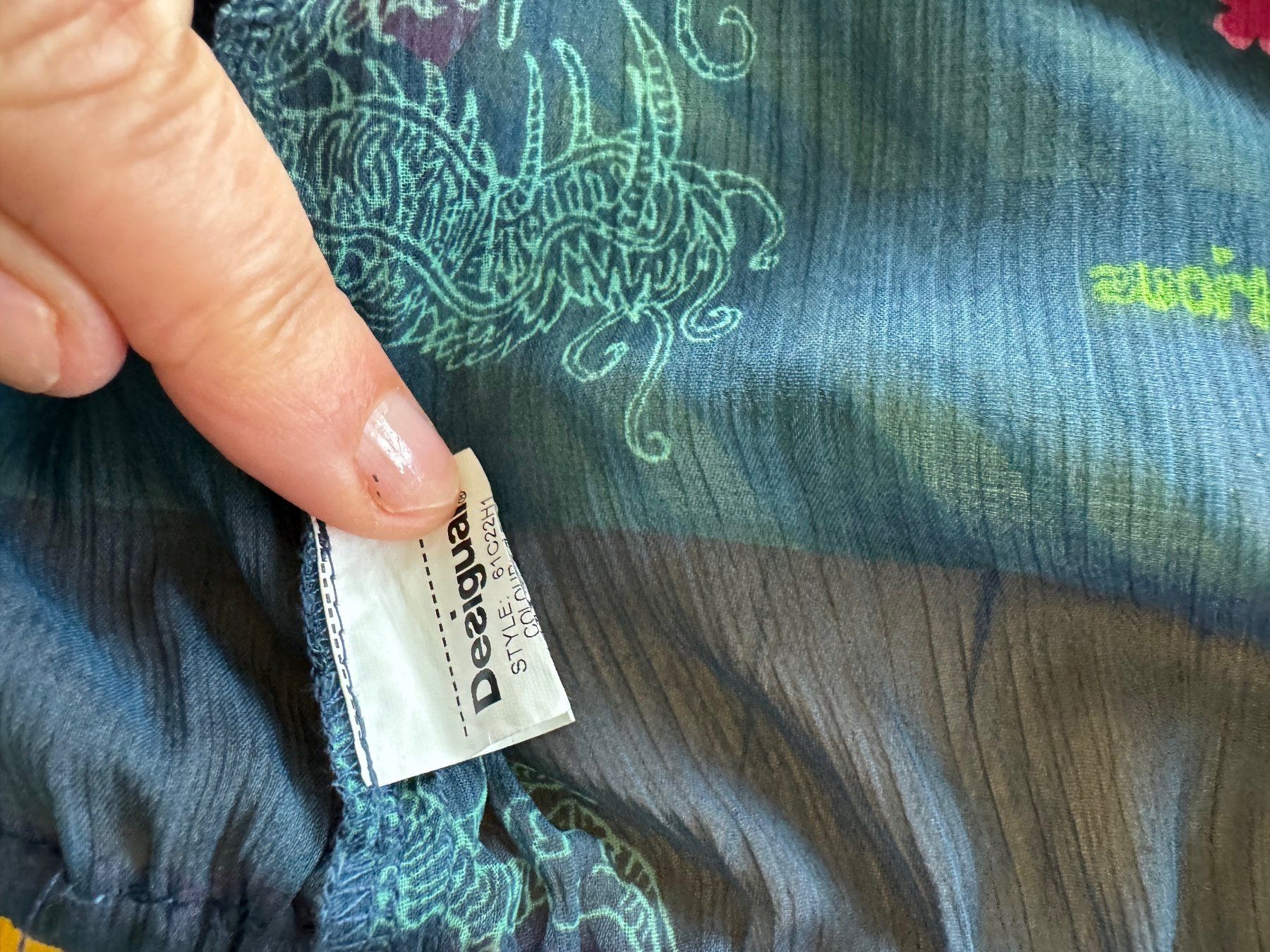 Desigual Blusen: Desigual Bluse Gr. M 40 Polyester – Gebraucht aus Kirchdorf AG von coco123 6