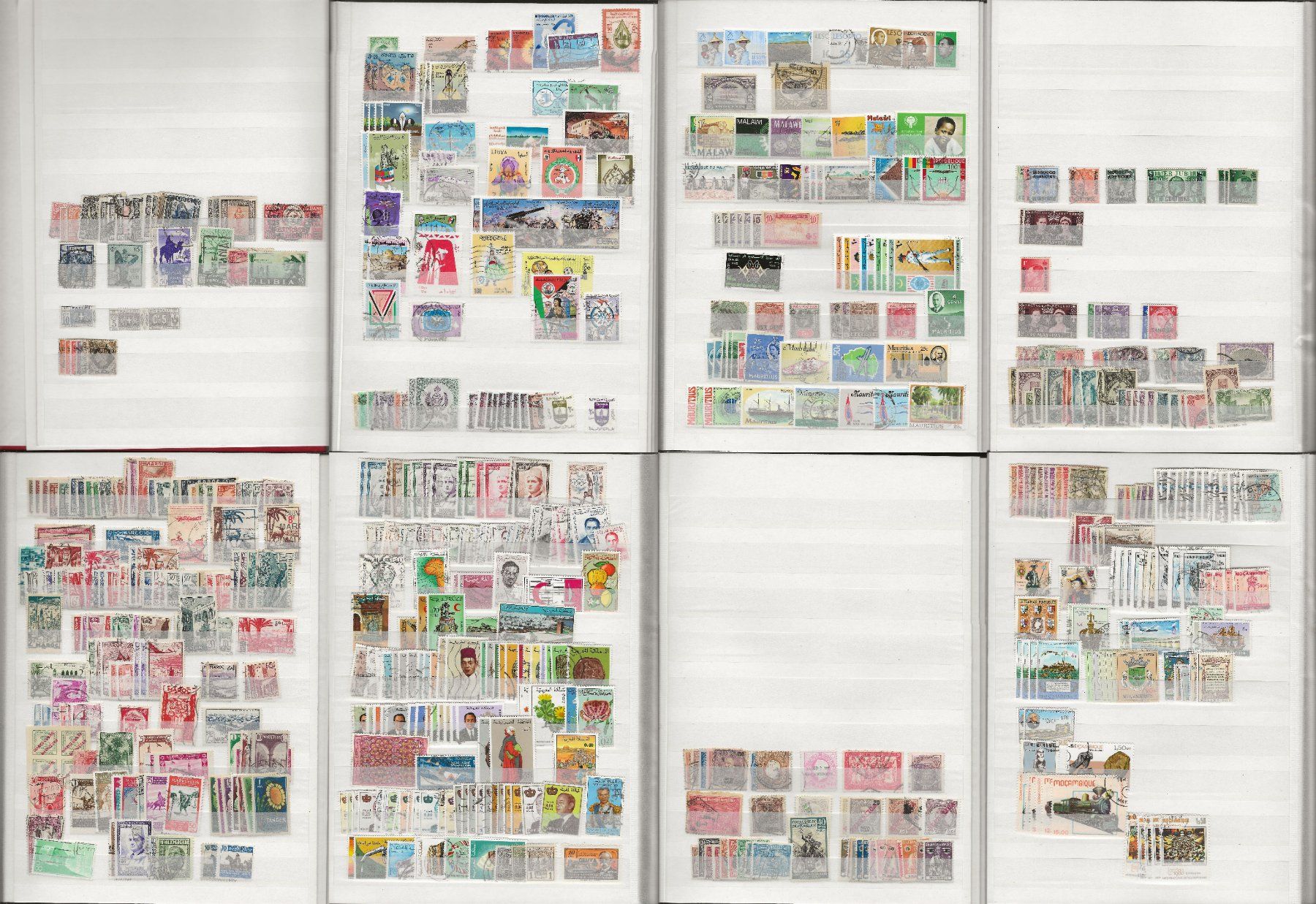 Alle Briefmarken: Marken Afrika Libyen bis Moçambique – Gebraucht aus Au ZH von xelagreb01