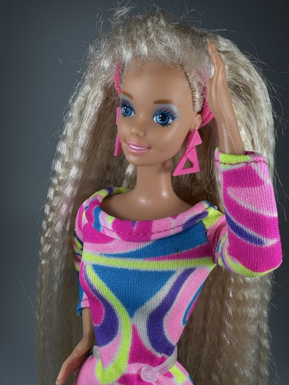 Barbie Totally Hair Fashions 1991 - Collection Mattel - NRFB Fabriqué En Chine